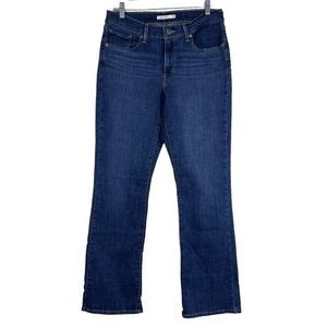 Levi's Women's Boot Cut Jeans - Dark Blue Wash